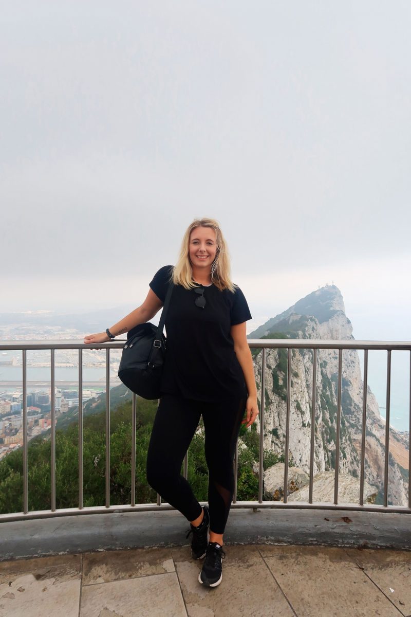 Sophie Davis in Gibraltar