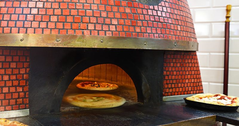 Pizza oven at Starita