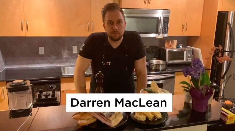 Darren MacLean Princess guest chef