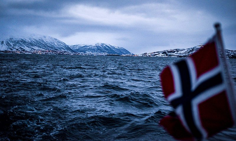 Tromso water Norway