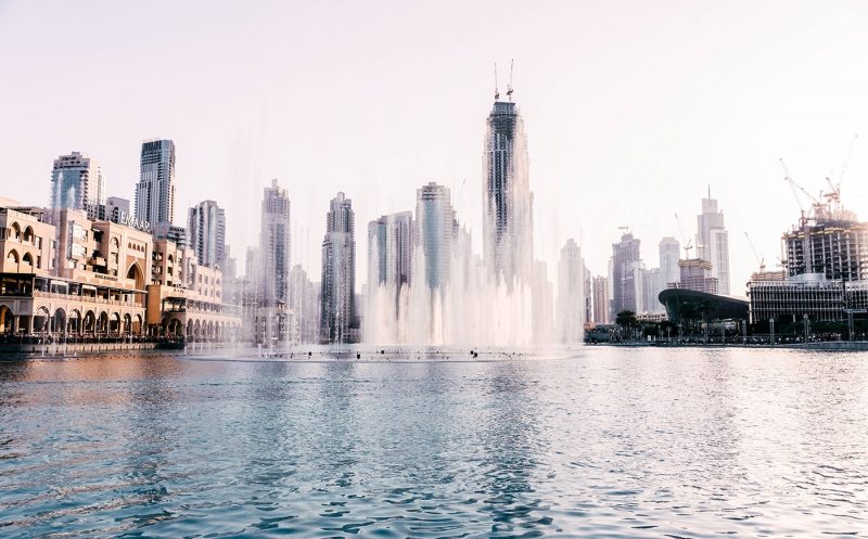 Dubai Mall and Fountain