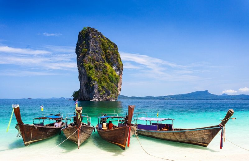 Boats in Phuket, Thailand