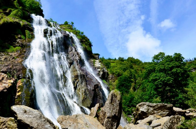 Powerscourt Waterfall in Ireland