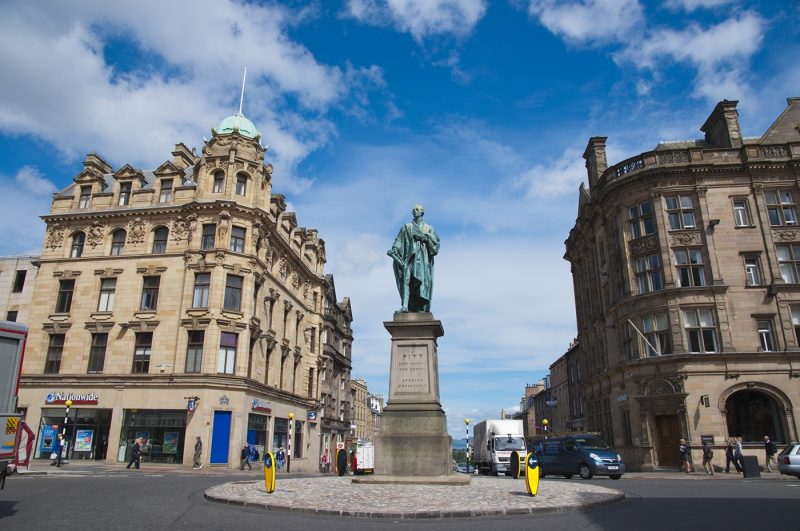 William Pitt statue in George Street