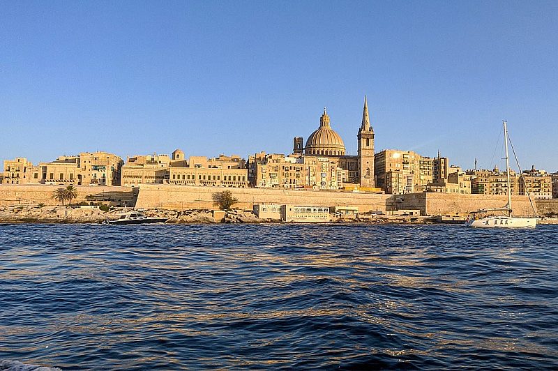 Valletta, Malta from the water