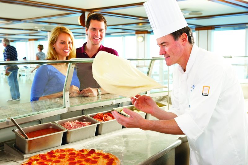 Slice pizza Princess Cruises