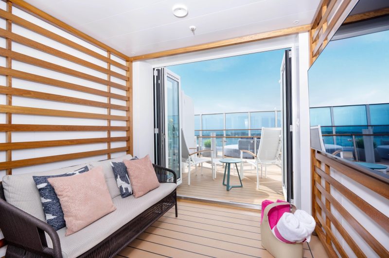 A Cabana Mini-Suites on Sun Princess