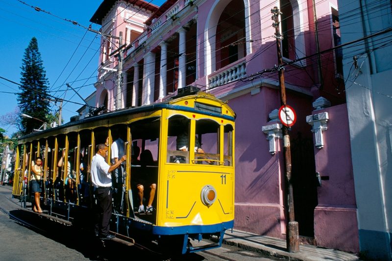 Santa Teresa Bondinho (tram), Rio de Janeiro, Brazil, South America