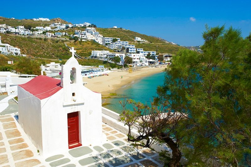 Agios Stefanos Beach, Mykonos