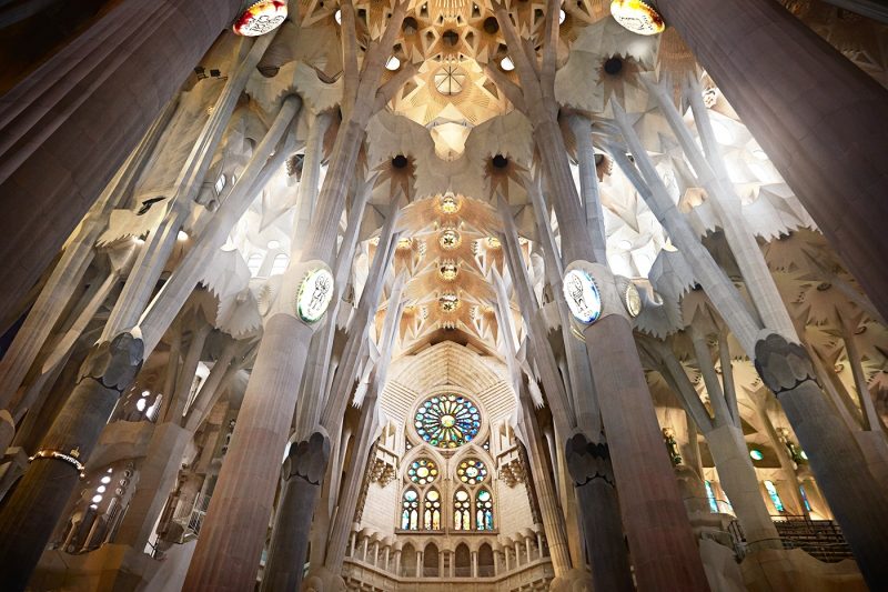 Inside the Sagrada Família