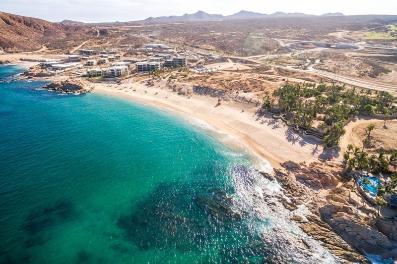 Take a dip in the calm waters of Chileno Beach © Visit Los Cabos.