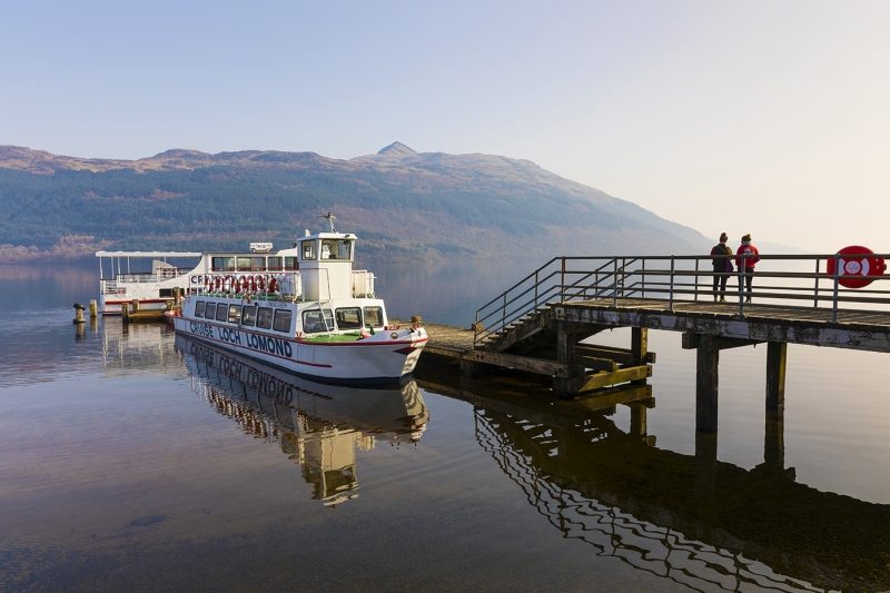 Sailing on Loch Lomond