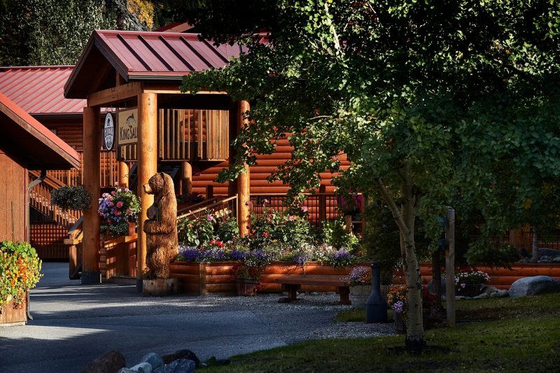 Entrace to Denali Wilderness Lodge