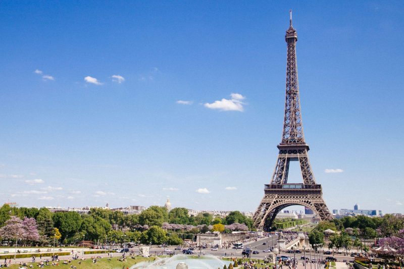 The Eiffel Tower in Paris, France