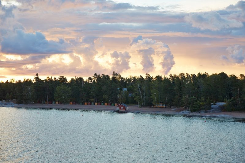 Helsinki, Finland coastline