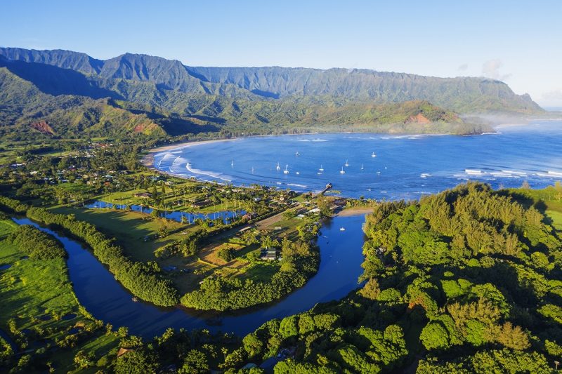 Hanalei Bay, Hawaii