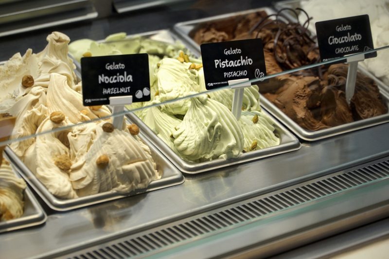 Gelato on Princess Cruises