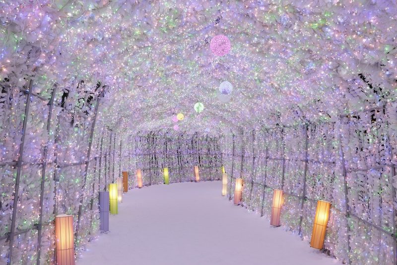 Japan Winter Illuminations in Hokkaido