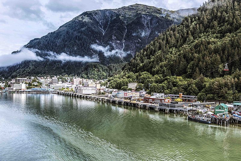 View of Juneau harbour