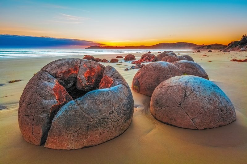 Koekohe Beach Boulders