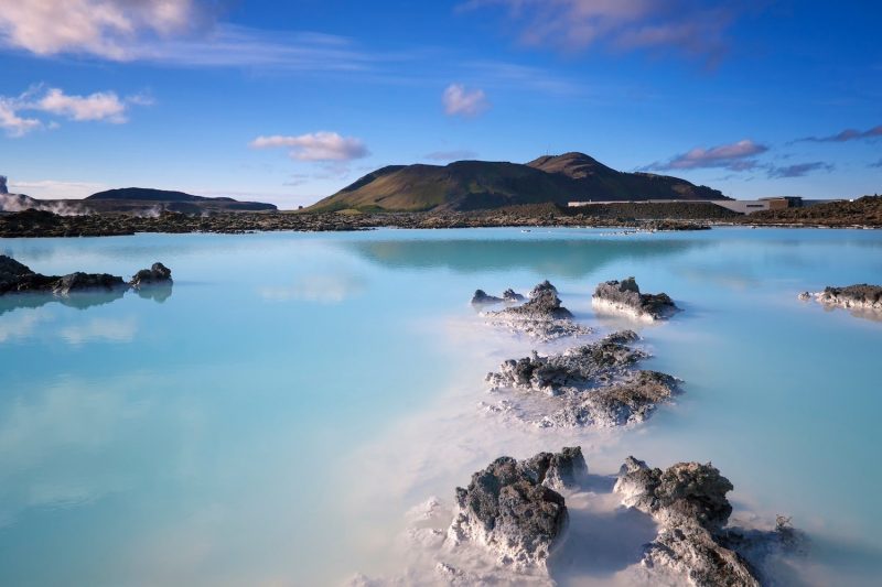 Lagoon in Reykjavik, Iceland