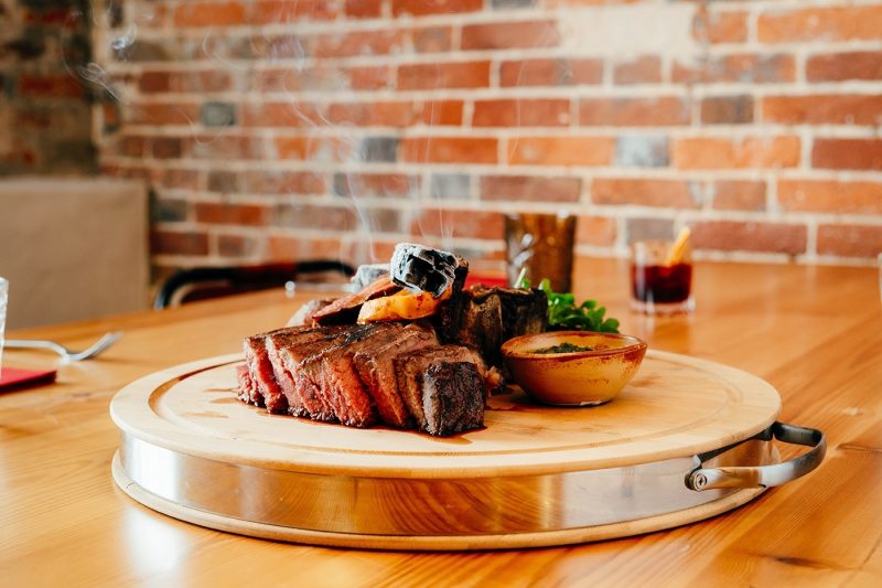 Plate of food - a Roast dinner at Lainston House