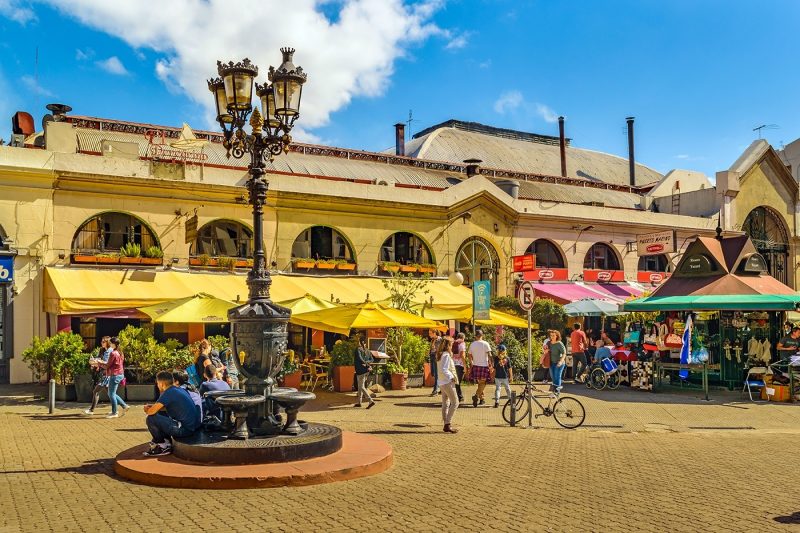 Exterior view of Mercado del Puerto