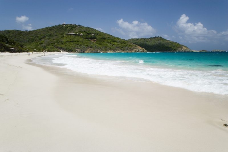 Beach in Mustique