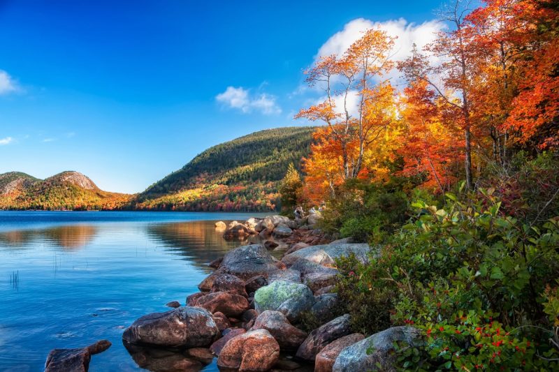 Acadia National Park in Maine, New England, USA