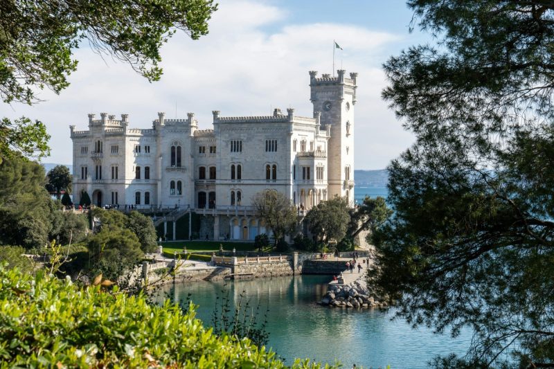 Miramare Castle in Trieste