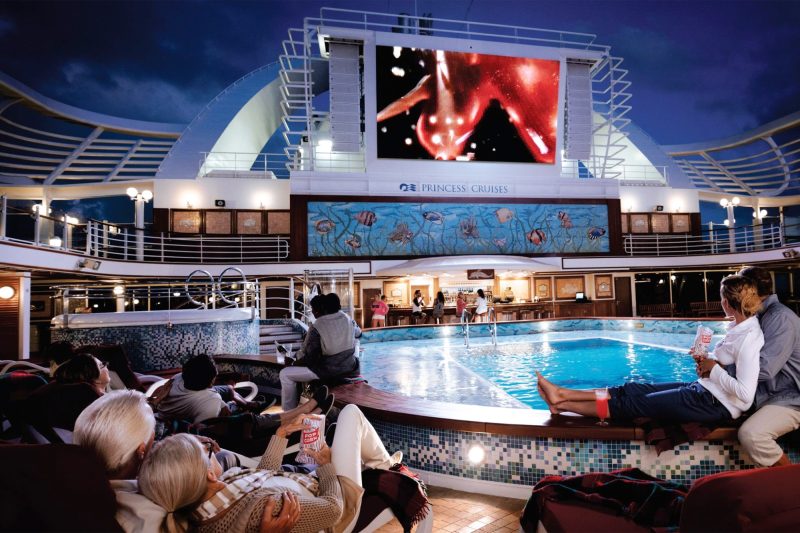 Movies Under the Stars Princess Cruises