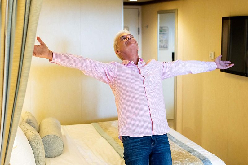 Phillip Schofield Regal Princess bed