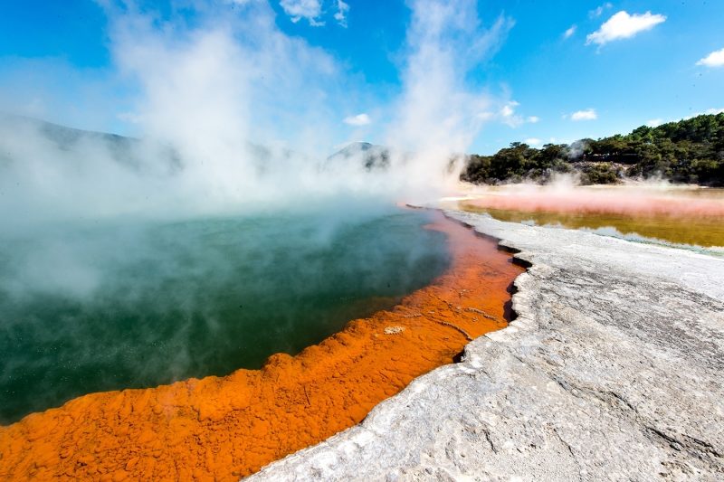 Rotorua hot spring