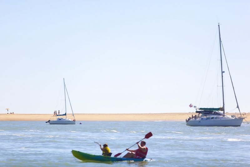 Kayaking in Sancti Petri