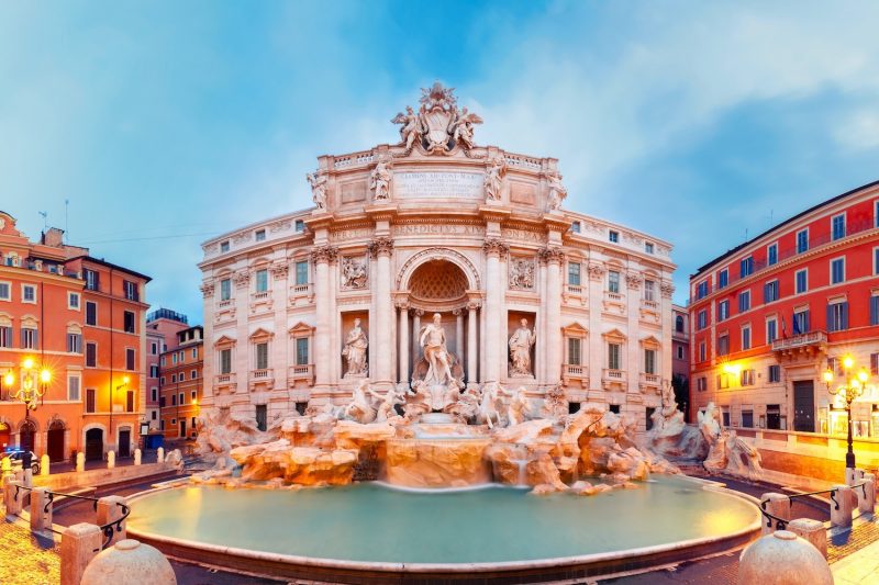 Trevi Fountain in Rome