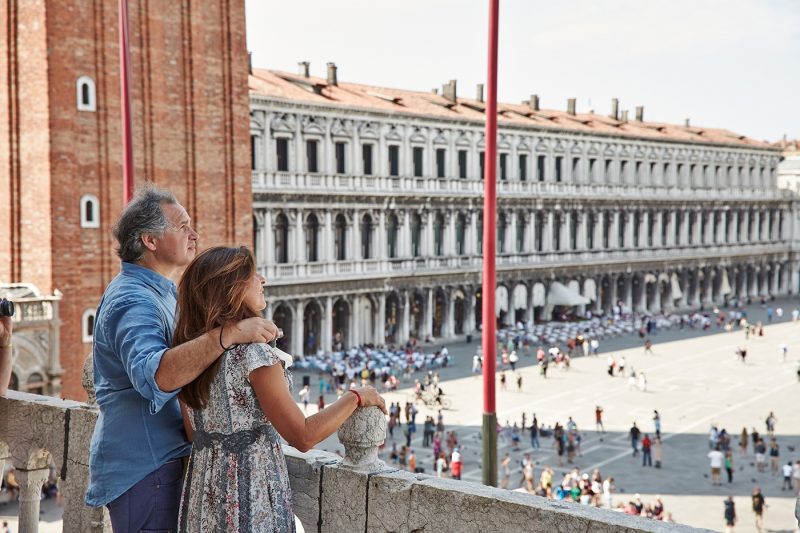 The glorious Piazza San Marco in Venice, Italy