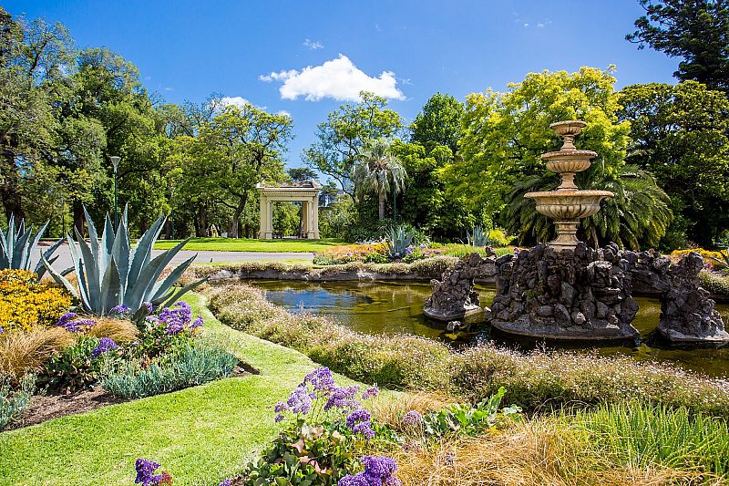 Fitzroy Gardens landscape