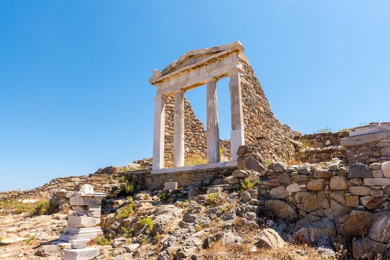 The remains of Delos