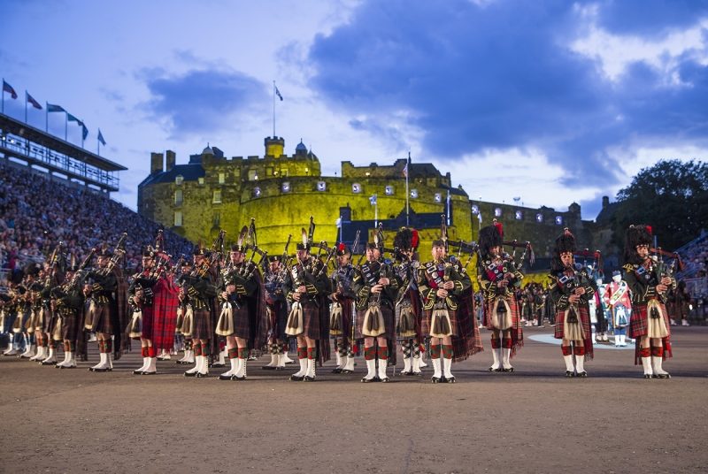 Festivities at the Edinburgh Military Tattoo