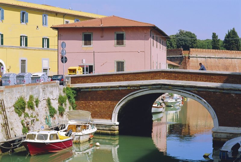 Quartier de la Nouvelle Venise, Livorno, Tuscany, Italy