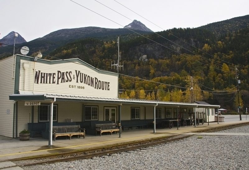 Skagway, White Pass, Gold Rush route