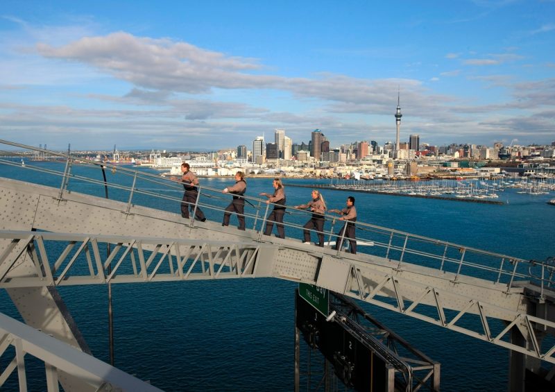 Climbing the Auckland Harbour Bridge