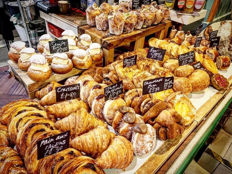 Selection of baked goods at Baltic Bakehouse