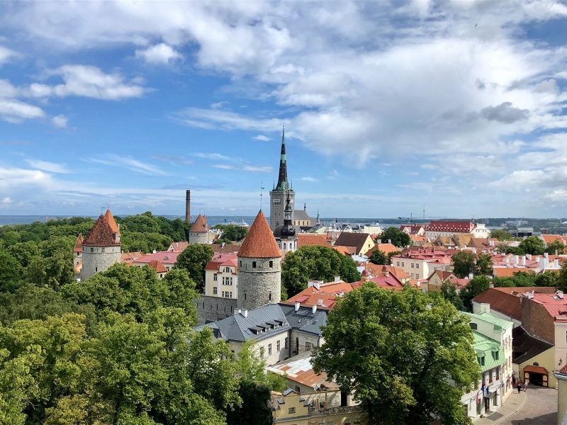 Skyline of Tallinn