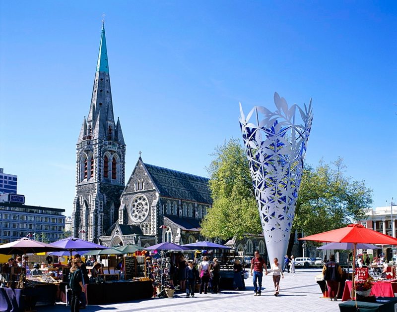 Church in Christchurch, New Zealand