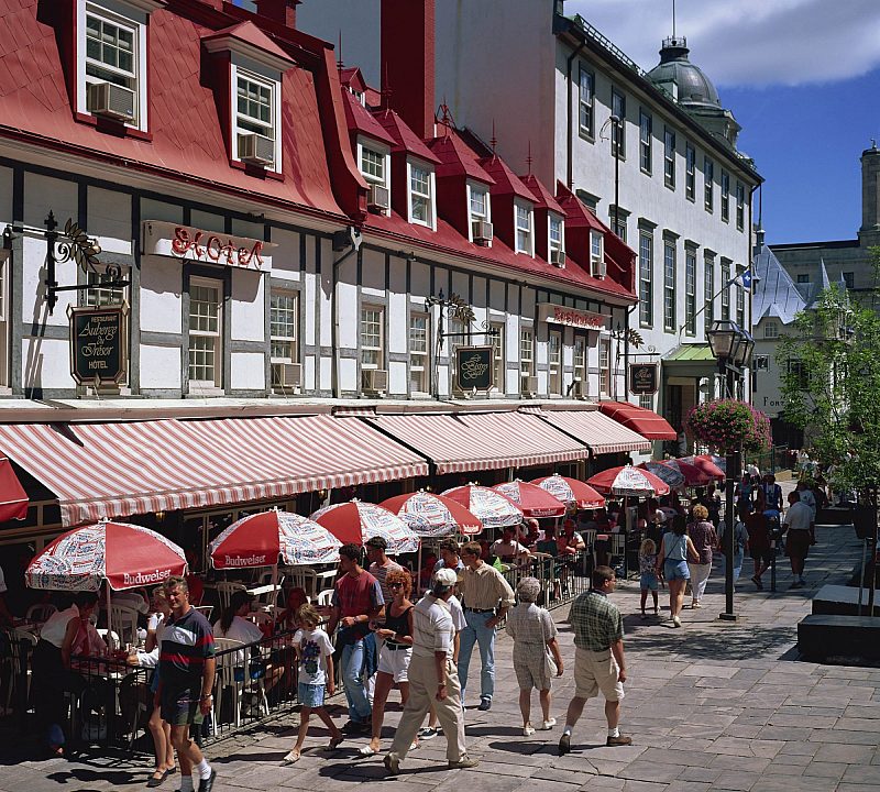 Place d Armes in Quebec City
