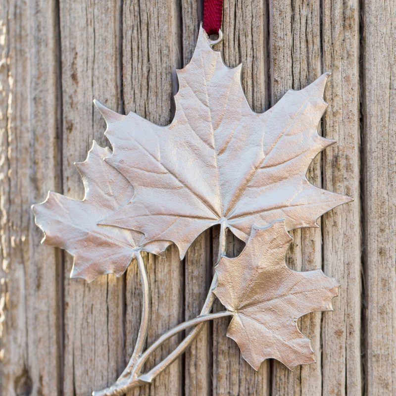 Amos Maple Leaf made of pewter