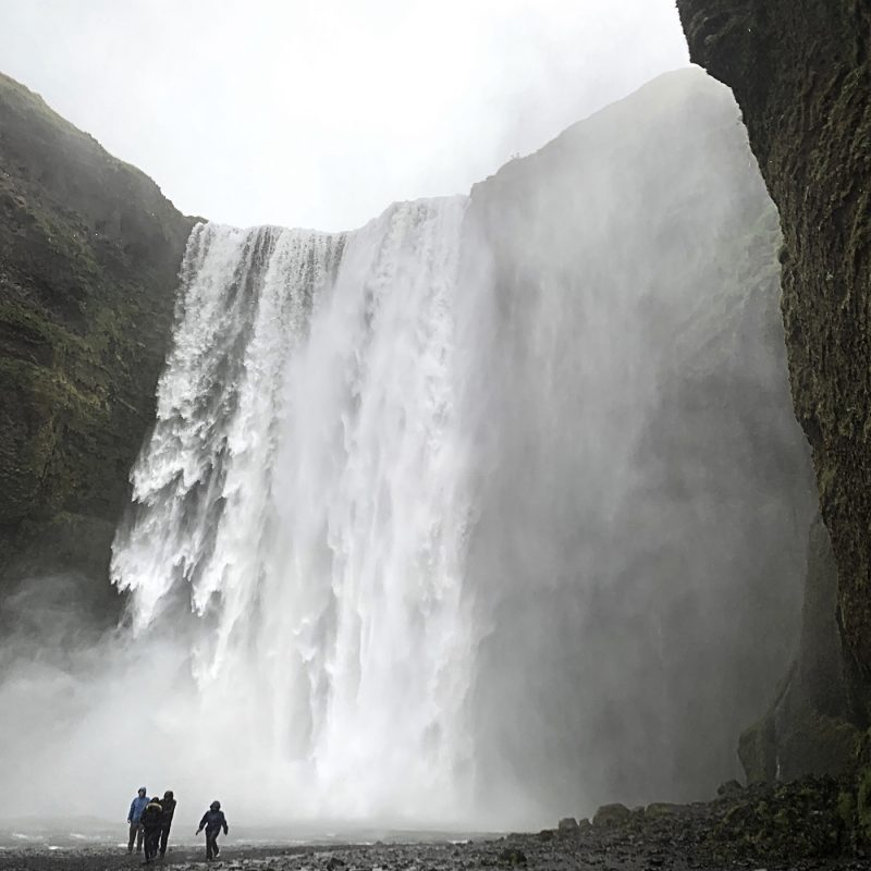 Skagofoss Waterfall