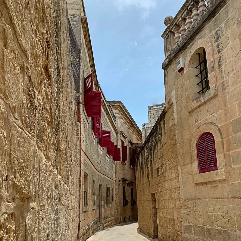 A street in Mdina, Malta
