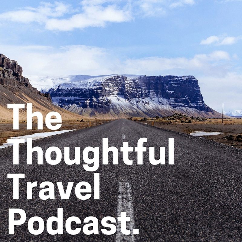 The thoughful travel podcast logo